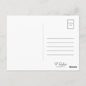 Het verzenden van Positieve Lagen Uw Manier|Vuilme Briefkaart (Achterkant)