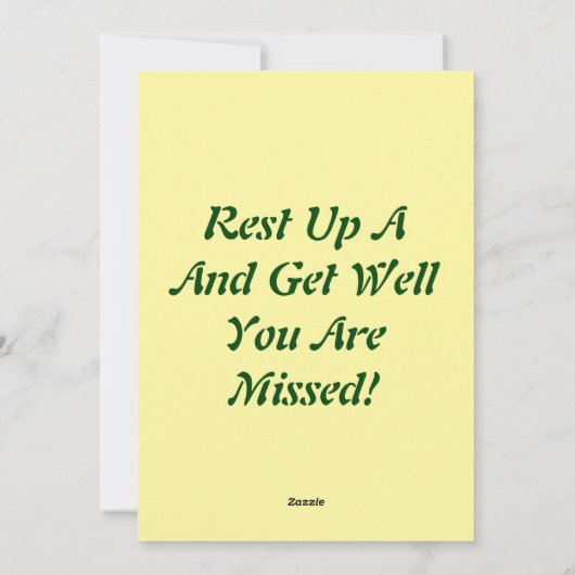 Het verzenden van Sunshine Kaart (Achterkant)