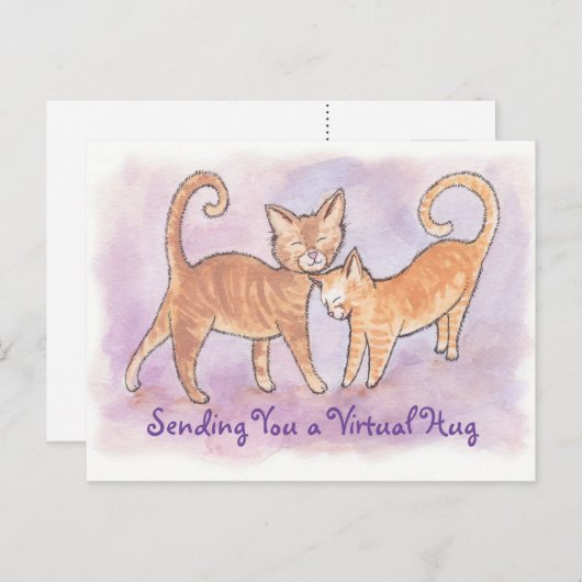 Het verzenden van u een Briefkaart van het Virtuel (Voorkant / Achterkant)