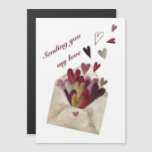 Het verzenden van u Mijn Fijne Dag van de Valentij (Voorkant / Achterkant)