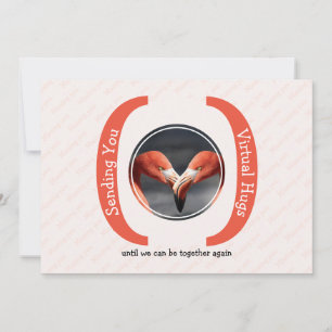 HET VERZENDEN VAN U VIRTUELE HUGS Foto Ontbrekend