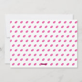 Het verzenden van uw pugs & Kisses Cute Pug Dog & Feestdagenkaart (Achterkant)