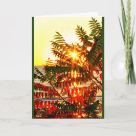 Het verzenden van Warm Kerstmis is jouw weg. Feestdagen Kaart