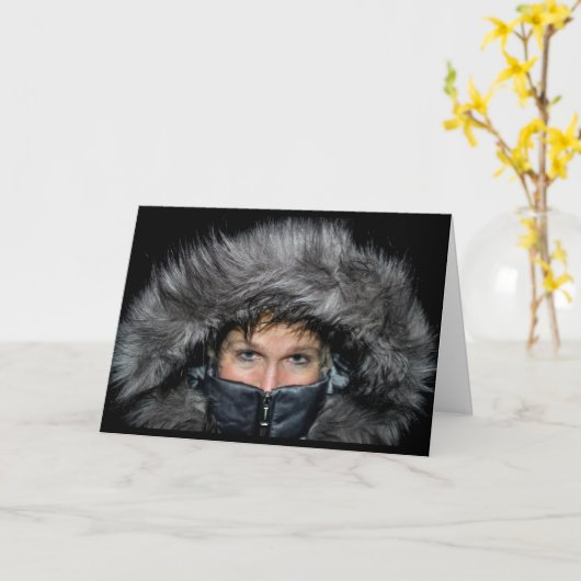 Het verzenden van Warm wint uw manier Kaart (Gele Bloem)