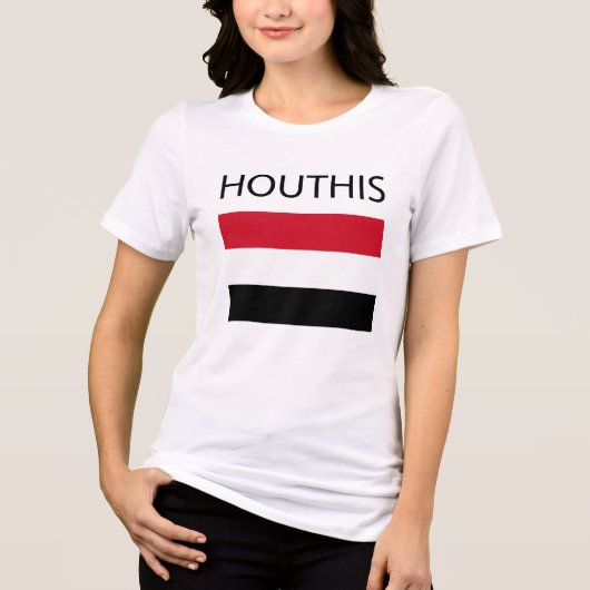 Het verzet: de Houthi’s Tri-Blend Shirt (Voorkant)