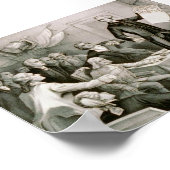 Het verzet van John Hancock Poster (Hoek)