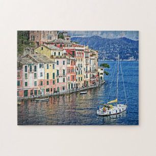 Het verzorgen van Portofino en de Italiaanse Rivie Legpuzzel