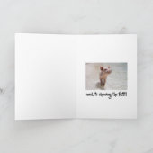 Het vet kauwen kaart (Binnen)