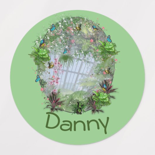 Het Victoria Greenhouse Labels (Design 1)