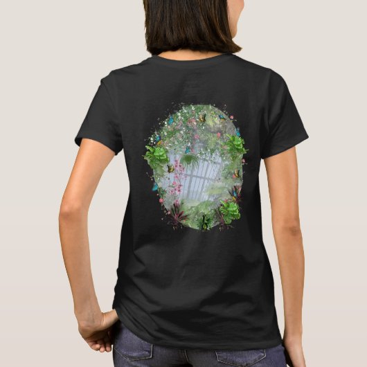 Het Victoria Greenhouse T-shirt (Achterkant)