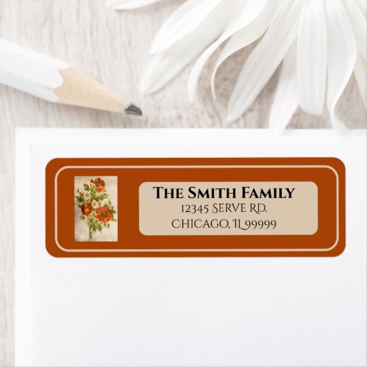 Het Victoriaans Adres van de Terugkeer van het Po Etiket (Insitu)