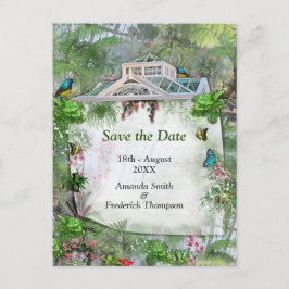 Het Victoriaans Greenhouse Aankondigingskaart