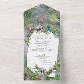 Het Victoriaans Greenhouse All In One Uitnodiging (Binnen)