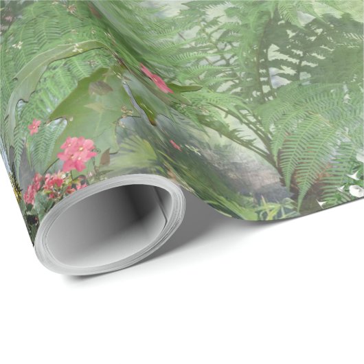 Het Victoriaans Greenhouse Cadeaupapier (Rol Hoek)