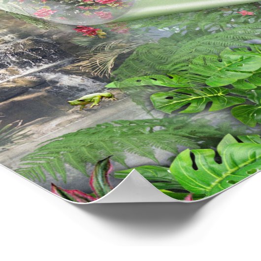 Het Victoriaans Greenhouse Poster (Hoek)