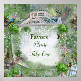 Het Victoriaans Greenhouse Poster