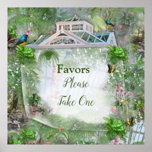 Het Victoriaans Greenhouse Poster