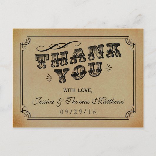 Het Victoriaans Steampunk Wedding Collectie Briefkaart (Voorkant)