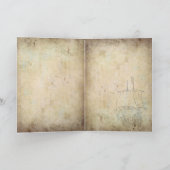 Het Victoriaans Wenskaart van de Meermin Kaart (Binnen)