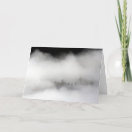 Het viel op een heldere middag: MIST! Feestdagen Kaart