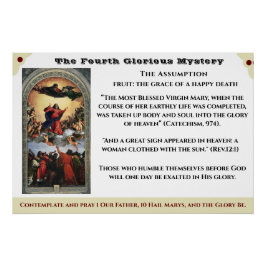 Het vierde Glorious Mystery Poster