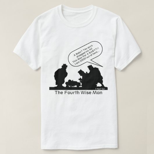 Het vierde wijze Man T-shirt (Design voorkant)