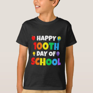 Het vieren van 100 dagen Kinder leren en docenten T-shirt