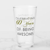Het vieren van 60 jaar Geweldige zijn Glas (Voorkant)