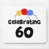 Het vieren van 60 muismat (Voorkant)