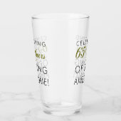 Het vieren van 65 jaar Geweldige glas (Rechts)