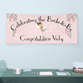 Het vieren van de Bride om Shower/Partij te zijn Spandoek (Beurs)