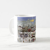 Het vieren van de Feestdagen in Leavenworth Koffiemok (Voorkant links)