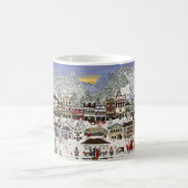 Het vieren van de Feestdagen in Leavenworth Koffiemok (Center)