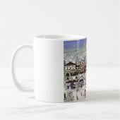 Het vieren van de Feestdagen in Leavenworth Koffiemok (Links)