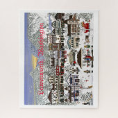 Het vieren van de Feestdagen in Leavenworth Legpuzzel (Verticaal)