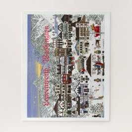 Het vieren van de Feestdagen in Leavenworth Legpuzzel
