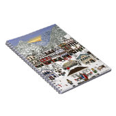 Het vieren van de Feestdagen in Leavenworth Notitieboek (Rechterzijde)