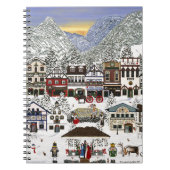 Het vieren van de Feestdagen in Leavenworth Notitieboek (Voorkant)