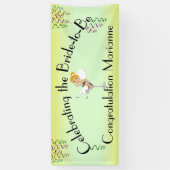 Het vieren van de Ginger Bride om Shower/Party te  Spandoek (Verticaal)