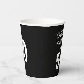 Het vieren van de grote 50e jaarlijkse papierbeker papieren bekers (Rechts)