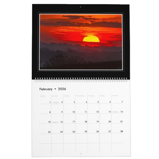 Het vieren van de maandelijkse kalender van de Zon (Feb 2026)