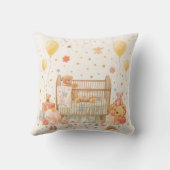 Het vieren van de nieuwe baby kussen (Achterkant)