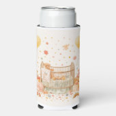 Het vieren van de nieuwe baby seltzer blikjeskoeler (Seltzer Voorkant)