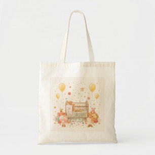 Het vieren van de nieuwe baby tote bag