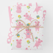 Het vieren van de Reeks van het VerpakkingsPapier Inpakpapier Vel (In situ)