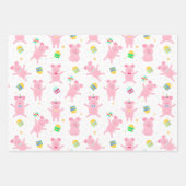 Het vieren van de Reeks van het VerpakkingsPapier  Inpakpapier Vel (Voorkant)