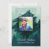 Het vieren van een Dienst van de Groene Bos van he Kaart (Achterkant)