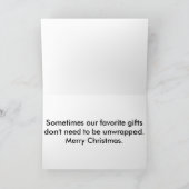 Het vieren van Frise van Bichon in stijl! Feestdagen Kaart (Binnen)