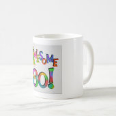 Het vieren van geweldige Tachtig Koffiemok (Voorkant rechts)