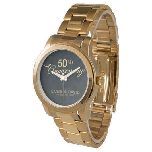 Het vieren van het 50ste Jubileum. . Horloge (Gekanteld)